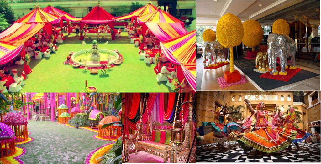 The Rajasthani Rajwada Wedding Decor Theme