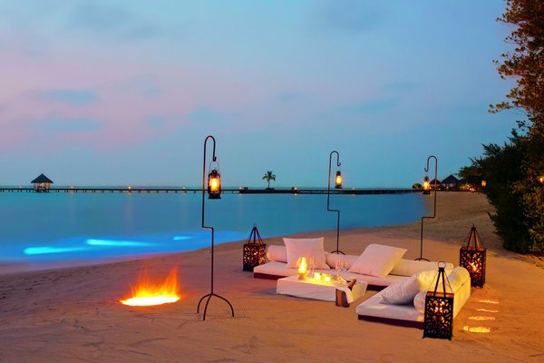 Island-Beach-Wedding: Beach setting in Lakshadweep island