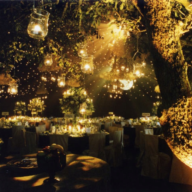 Destination Wedding in Jim Corbett; Decor with Mason jars