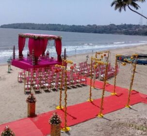 beach wedding in goa