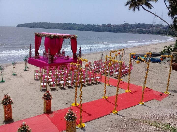 beach wedding in goa