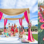 Wedding: Mandap, floral aisle, seating