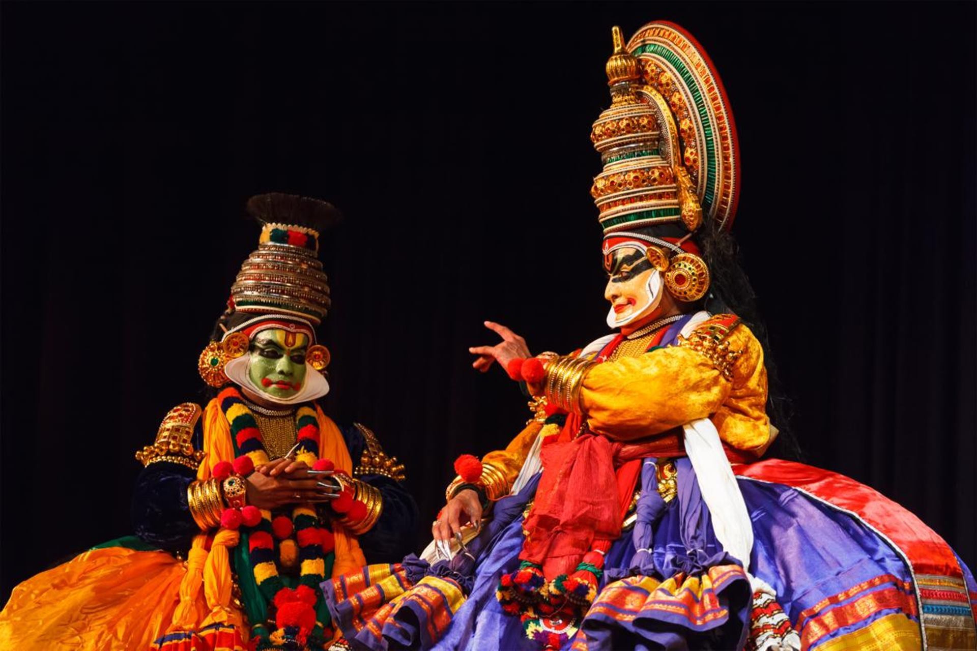 Wedding in Kerala - Kathakali Dance