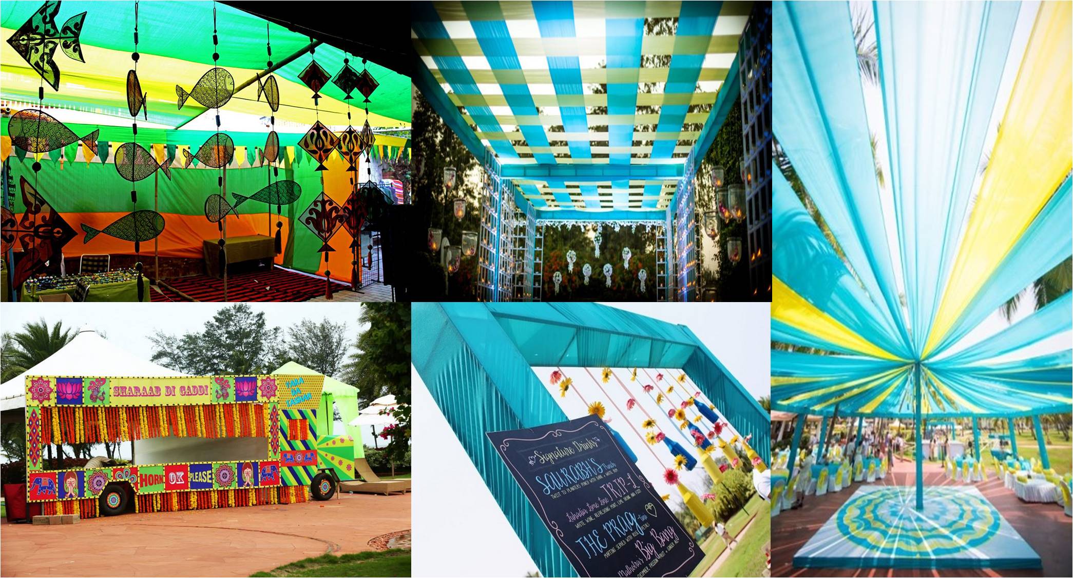 Goa Wedding: Kitsch Theme