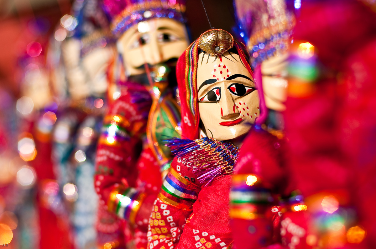 Wedding in Jodhpur: Puppetry