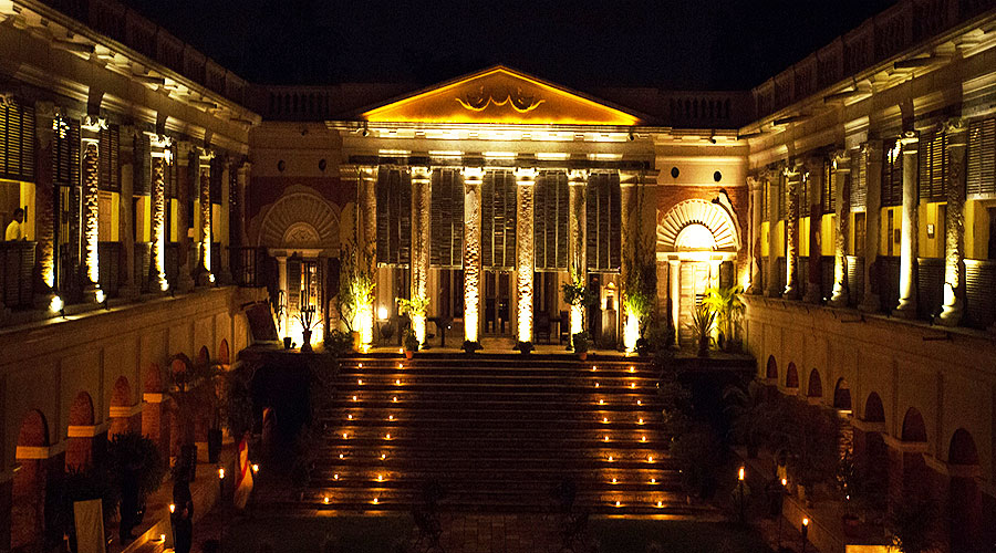 palace style wedding in kolkata