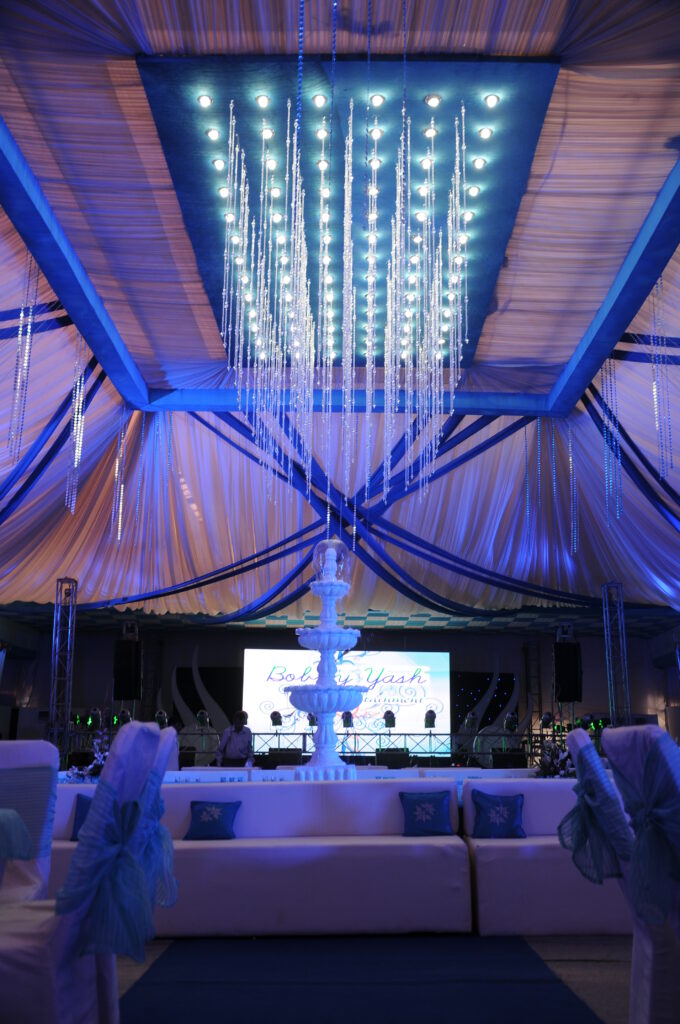 wedding reception decoration