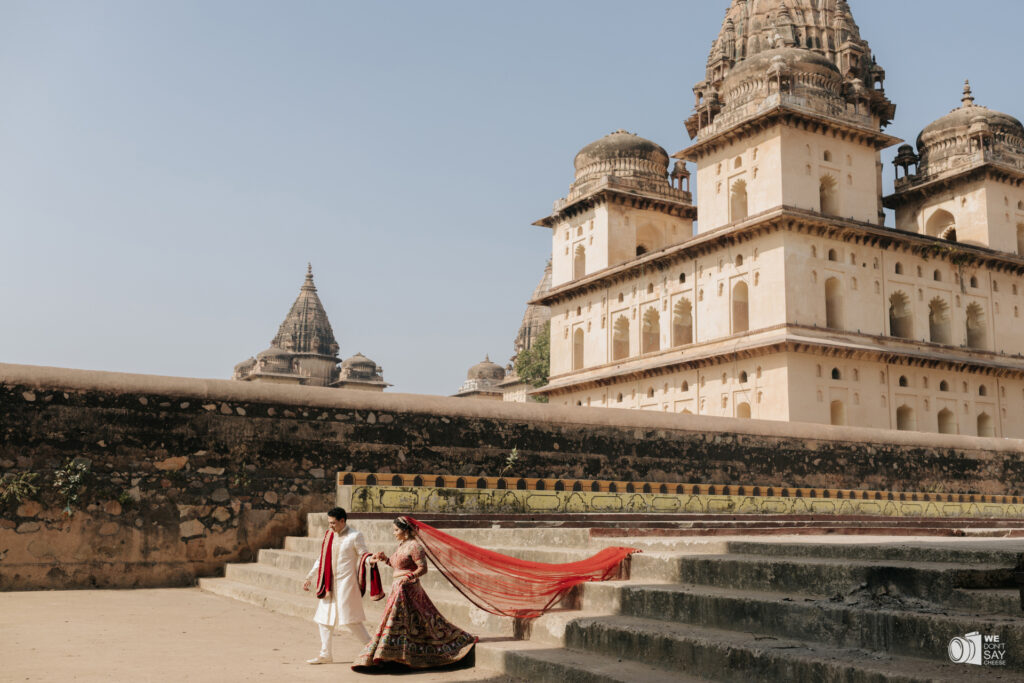 Destination wedding in Orchha